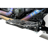 Kodlin USA NXL Floorboards Black With Stainless Steel - K73253 For Harley Motorcycles 1980-2026