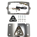 KODLIN USA 2030-2311 KUS20351 Elypse 3-1 LED License Plate Kit - Amber/Red/White - Chrome