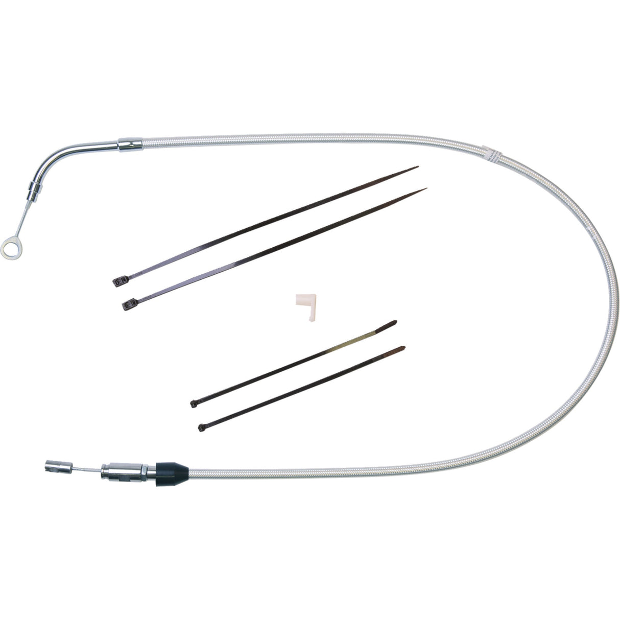 Magnum Shielding Sterling Chromite II® Quick Connect Upper Clutch Cable 39" - 3235HE For Harley Touring 2021-2024