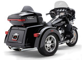 Cobra 909-Twins 4" Slip-ONS Chrome TRI-Glide - 6303 For Harley Touring 2009-2023