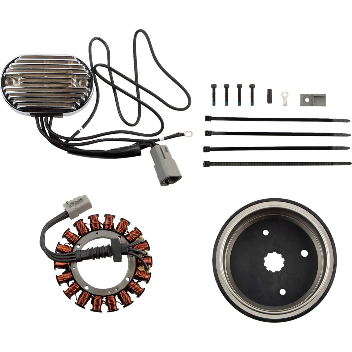 Drag Specialties Charging System Kit 38A For Harley Softail / 15th Anniversary 2001-2006