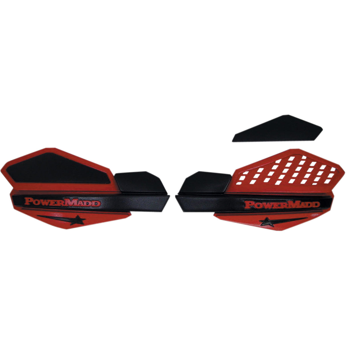 POWERMADD PM14202 34202 Star Series Handguards Handguards - Red/Black