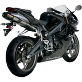Akrapovic Slip-On Line Muffler - S-T675SO3-HACT Triumph Daytona 675 2006-2012