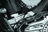 Kuryakyn Cylinder Base Cover Indian Models Chrome - 5737 For Indian 2014-2021