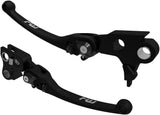 Flo Motorsports MX Style Lever SET Black ` - HD-808BLK For Harley Touring 2014-2016