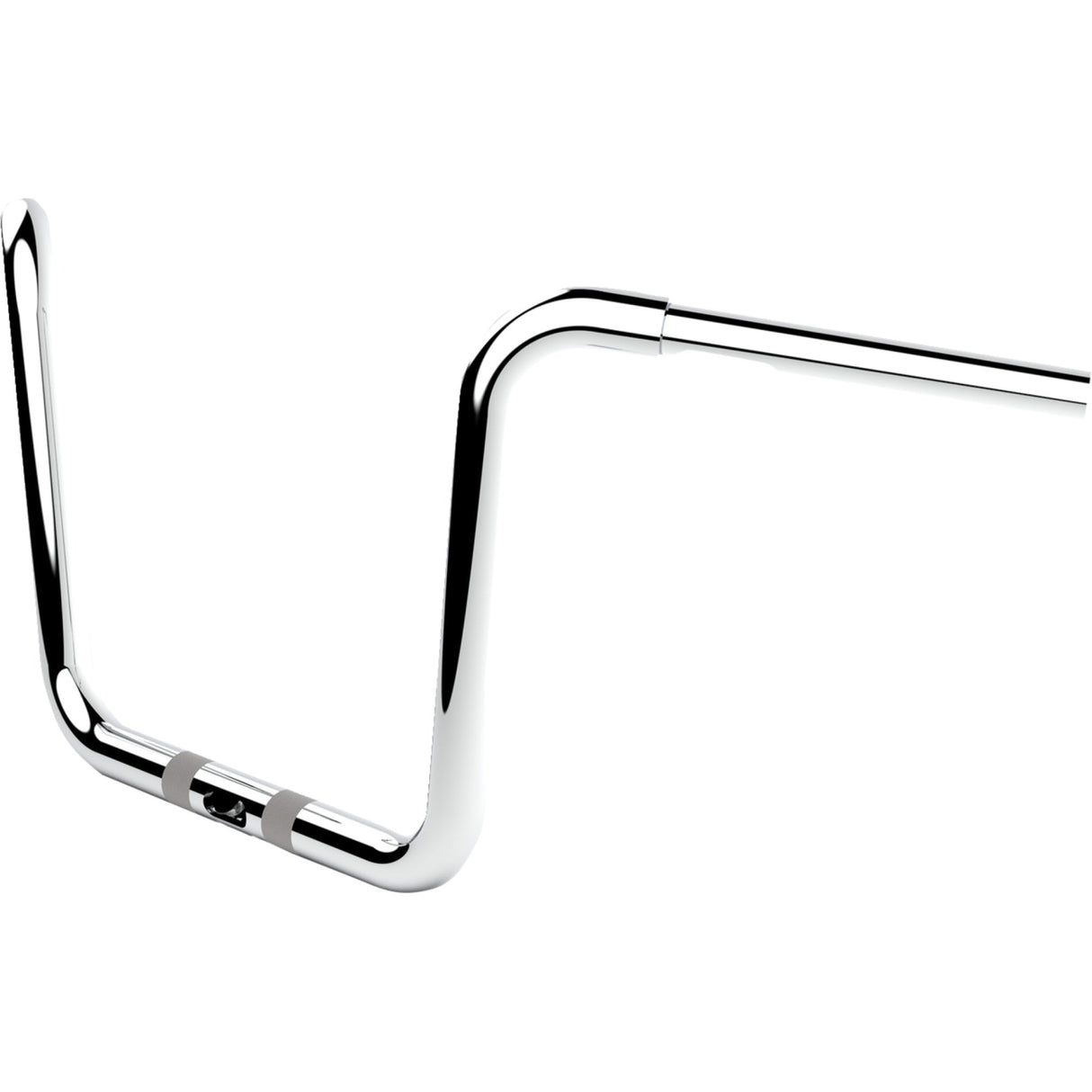 LA Choppers Twin Round Handlebar 12" Chrome - LA-7324-12C For Harley Road Glide 2015-2023