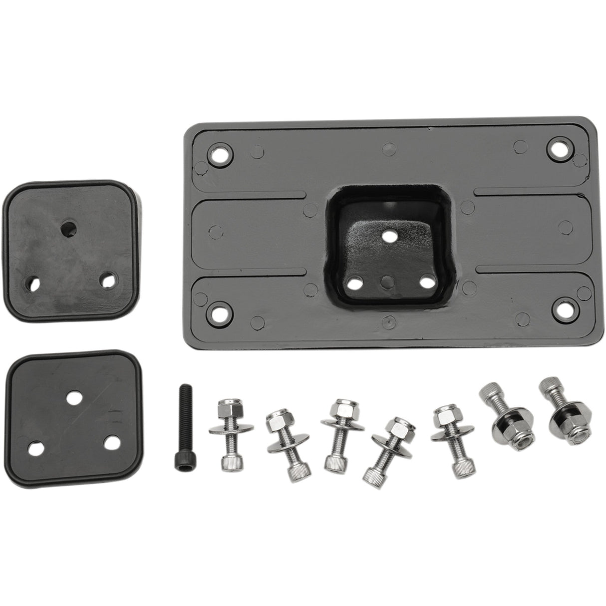 DRAG SPECIALTIES 2030-0886 Fender License Plate Mount black