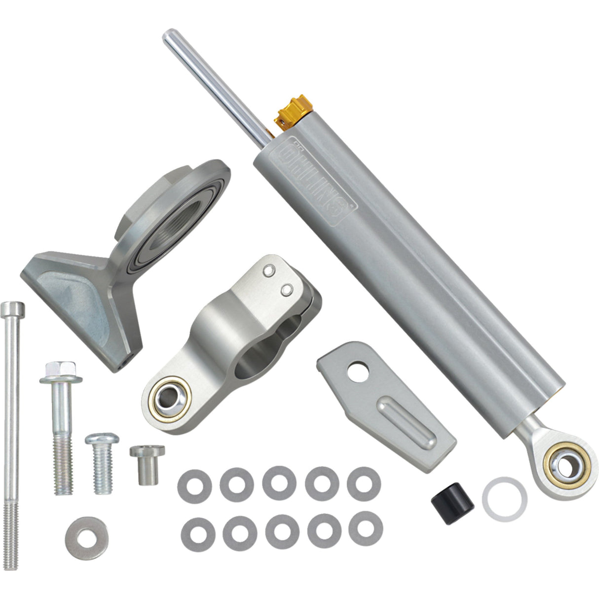 OHLINS 0414-0212 SD 020 Steering Damper — Damper Kit Steering Damper - 63 mm - '06-'16 YZF R6 (SD020)