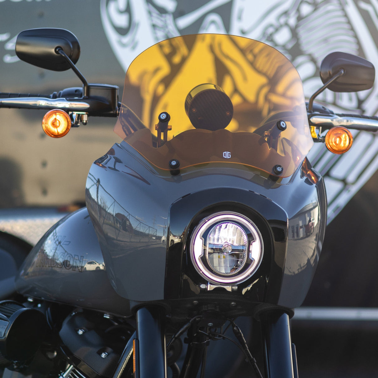 Original Garage Moto OG T-Sport Fairing 12 Inch Replacement Windscreens