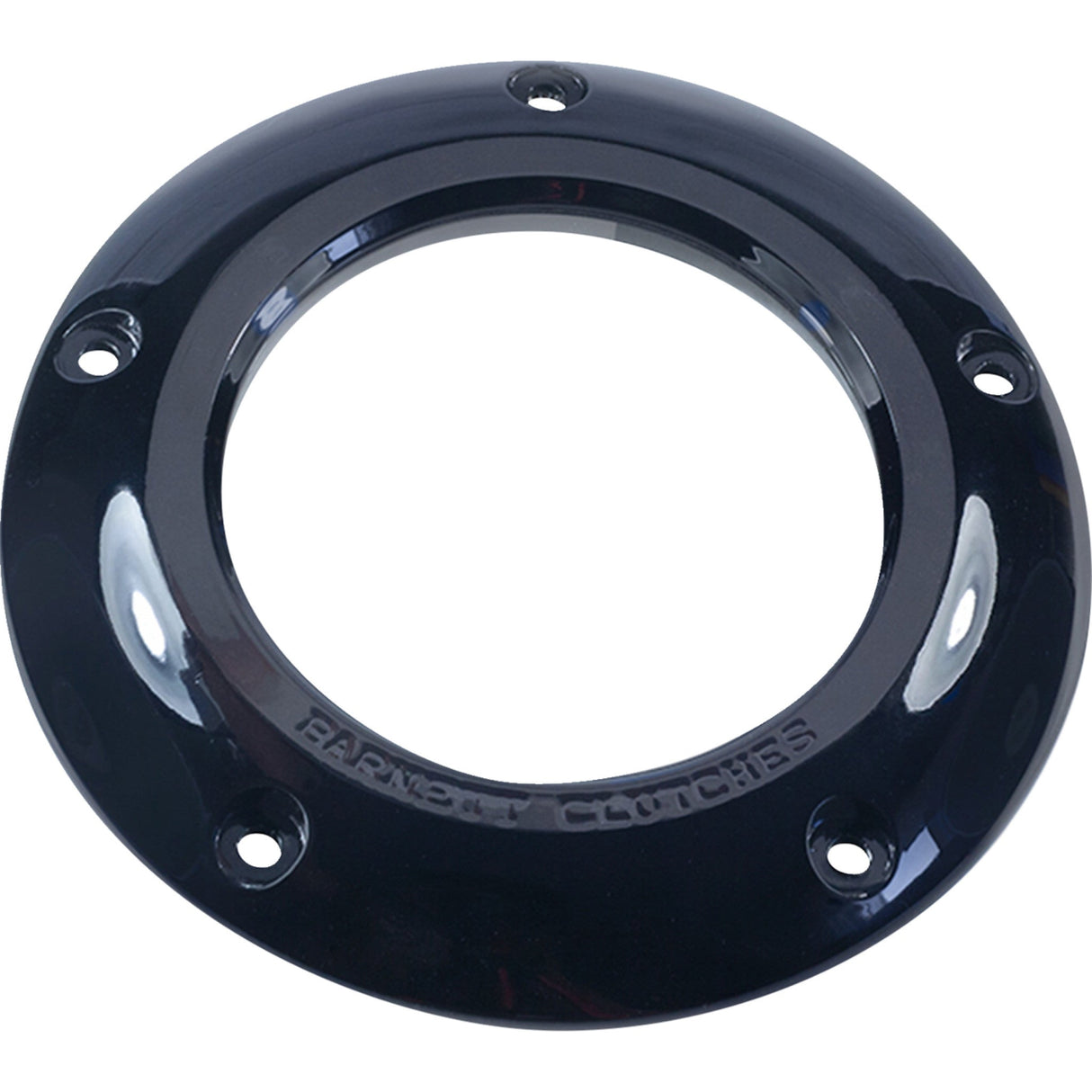 Barnett Scorpion Series Derby Cover Black 5 Hole - 343-30-44018 For Harley Softail 2018-2025