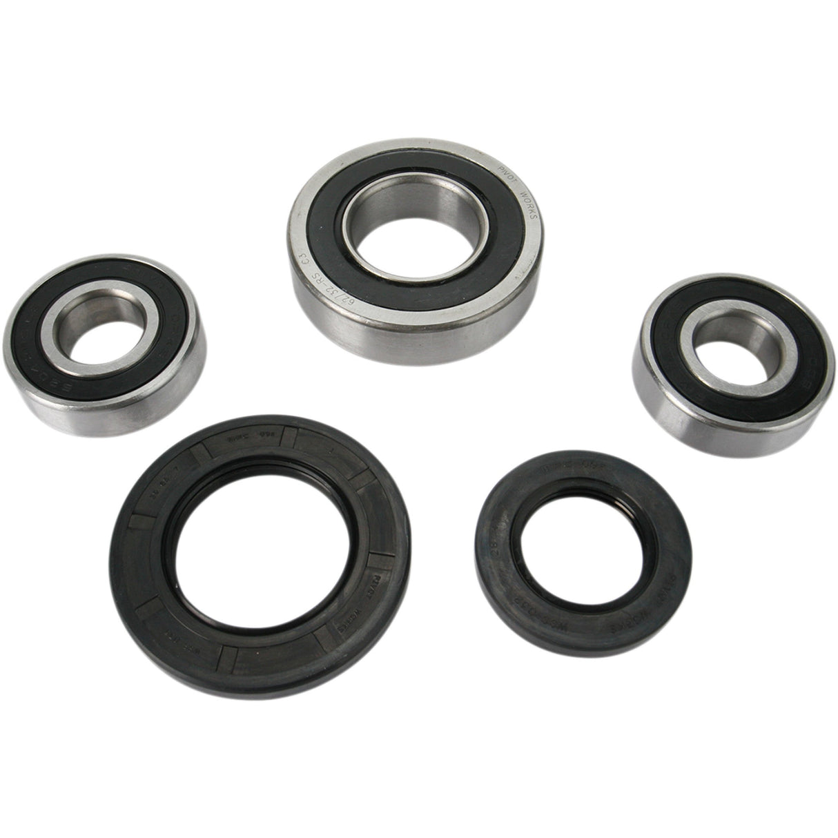 PIVOT WORKS 0215-0376 PWRWS-S14-000 Wheel Bearing and Seal Kit Wheel Bearing Kit - Rear - Suzuki V-Strom