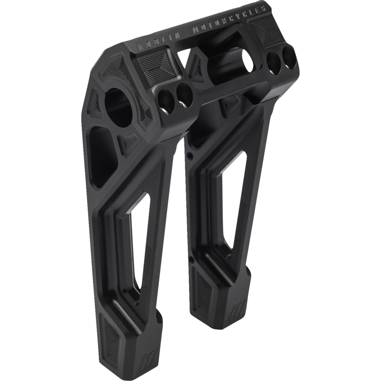 Kodlin USA Fastback Risers 8" Black - K55122 For Harley Softail 2018-2024