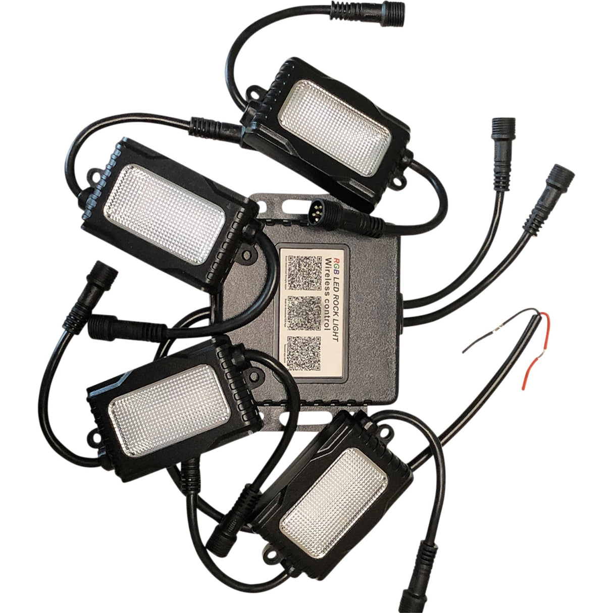 BRITE-LITES 2040-2678 BL-RGBROCK2.4 LED Rock Light kit 2.0- RGB and Bluetooth LED Rock Light Kit