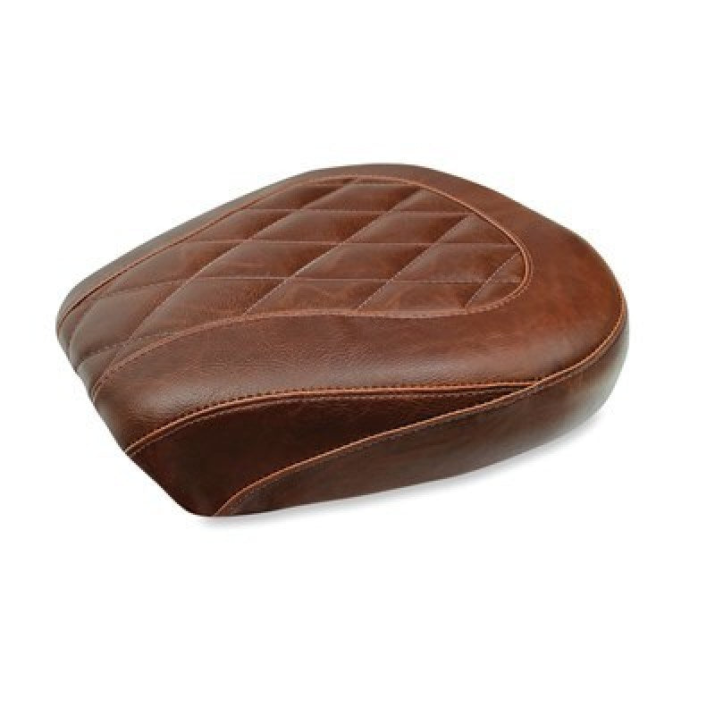 Mustang Motorcycle 76723 Mustang 97-07 Harley Rd King,06-07 Str Glide,00-05 Eagle Wide Tripper Solo Seat - Brown