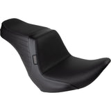 LePera Tailwhip Up Front Seat Basket Weave Black - LYRU-580BW For Harley Softail 2018-2024