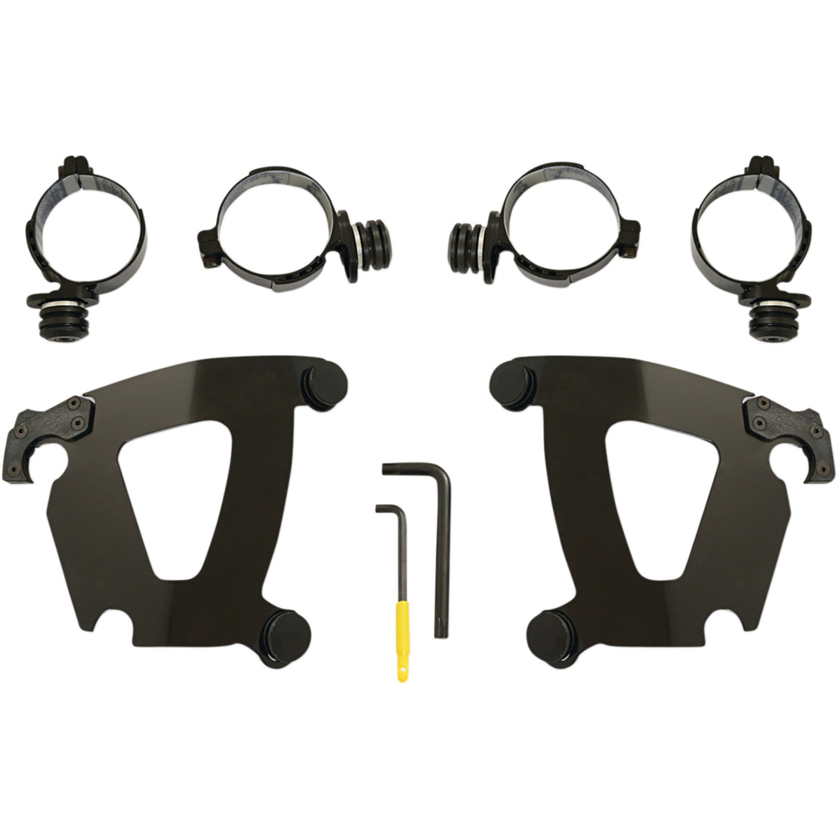 Memphis Shades Trigger Lock Mounting Kit - MEB2050 For Harley Softail 2018-2023
