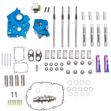 S&S CYCLE 0925-1362 310-1082B Cam Chest Kit for M8 - Cam Chest Kit with Plate - Chain Drive - Oil Cooled - 550 Cam - Chrome Pushrods - M8