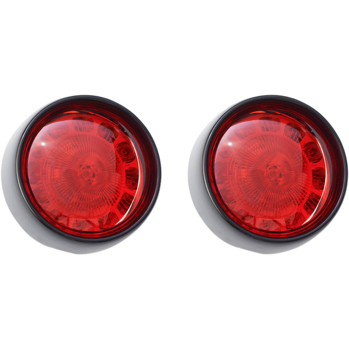 Custom Dynamics Bullet Bezel Turn Signal Assembly - PB-BB-R-1156BR For Harley Motorcycles 2000-2024