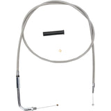 DRAG SPECIALTIES Stainless Braided Throttle Cable