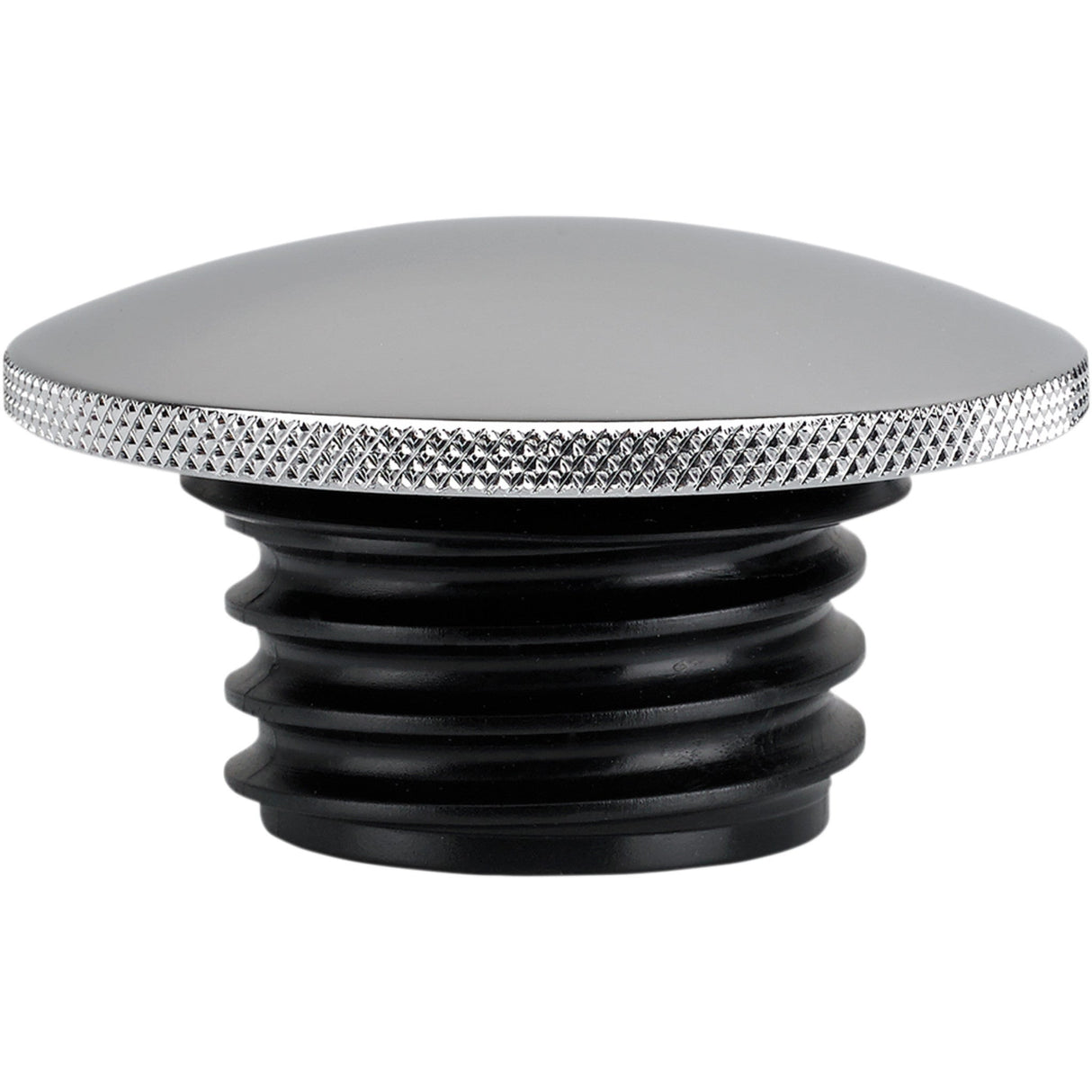 JOKER MACHINE 0703-0645 10-444C Gas Cap - Knurled - Chrome - Harley-Davidson