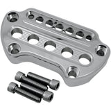 JOKER MACHINE 0603-0396 10-306C Indicator Light Handlebar Clamp - Instrument Cutout - Chrome