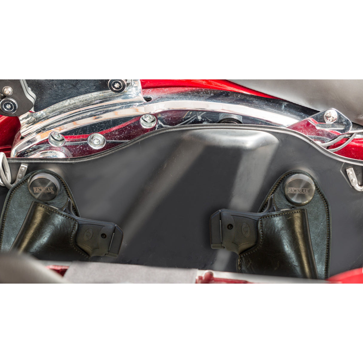 Rickrak ® Saddlebag Gun Holster Small - SBGH-L-S For Harley Touring 1985-2026
