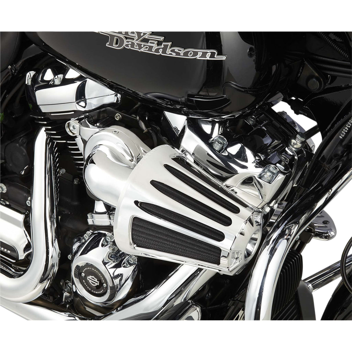 Arlen Ness Monster Sucker® Air Cleaner Kit — Deep Cut Chrome - 81-032 For Harley Motorcycles 2017-2025