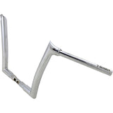 FAT Baggers INC. 1-1/2" EZ Install Pointed Top Handlebar 12" Chrome - 806012 For Harley Road Glide 2015-2020