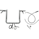 FAT Baggers INC. EZ Install Wired Handlebar Kit 1-1/2" Pointed Top 16" Chrome - 849016 For Harley Street Glide 2023-2026