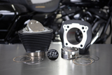 Cylinder & Piston Kit - 131" - Wrinkle Black with Non-Highlighted Fins - M8 - 0931-1011
