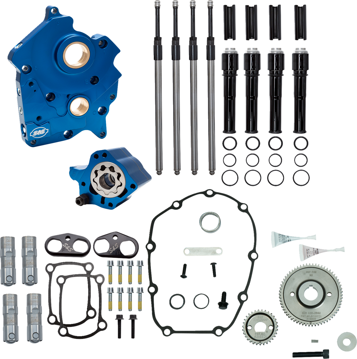 Cam Chest Kit without Cams for Gear Drive M8