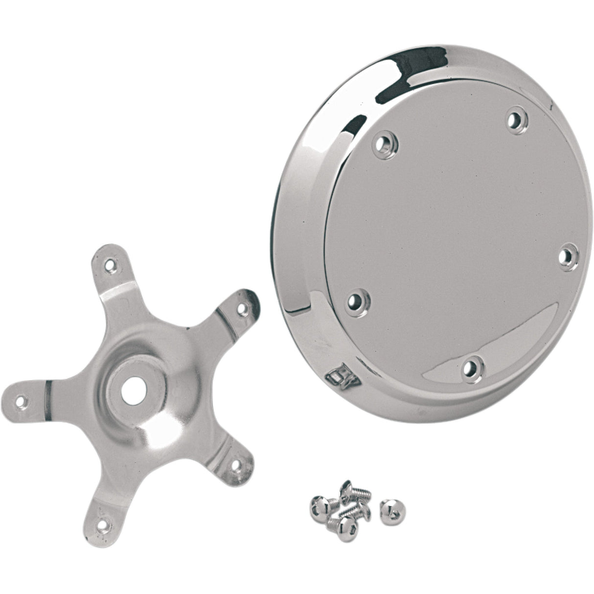 DRAG SPECIALTIES DS288929 Five-Bolt Domed Air Cleaner Insert chrome