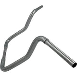 FAT Baggers INC. 1-1/4" EZ Install Round Top Handlebar Reduced Reach 13" Chrome - 903013 For Harley Touring 2008-2025