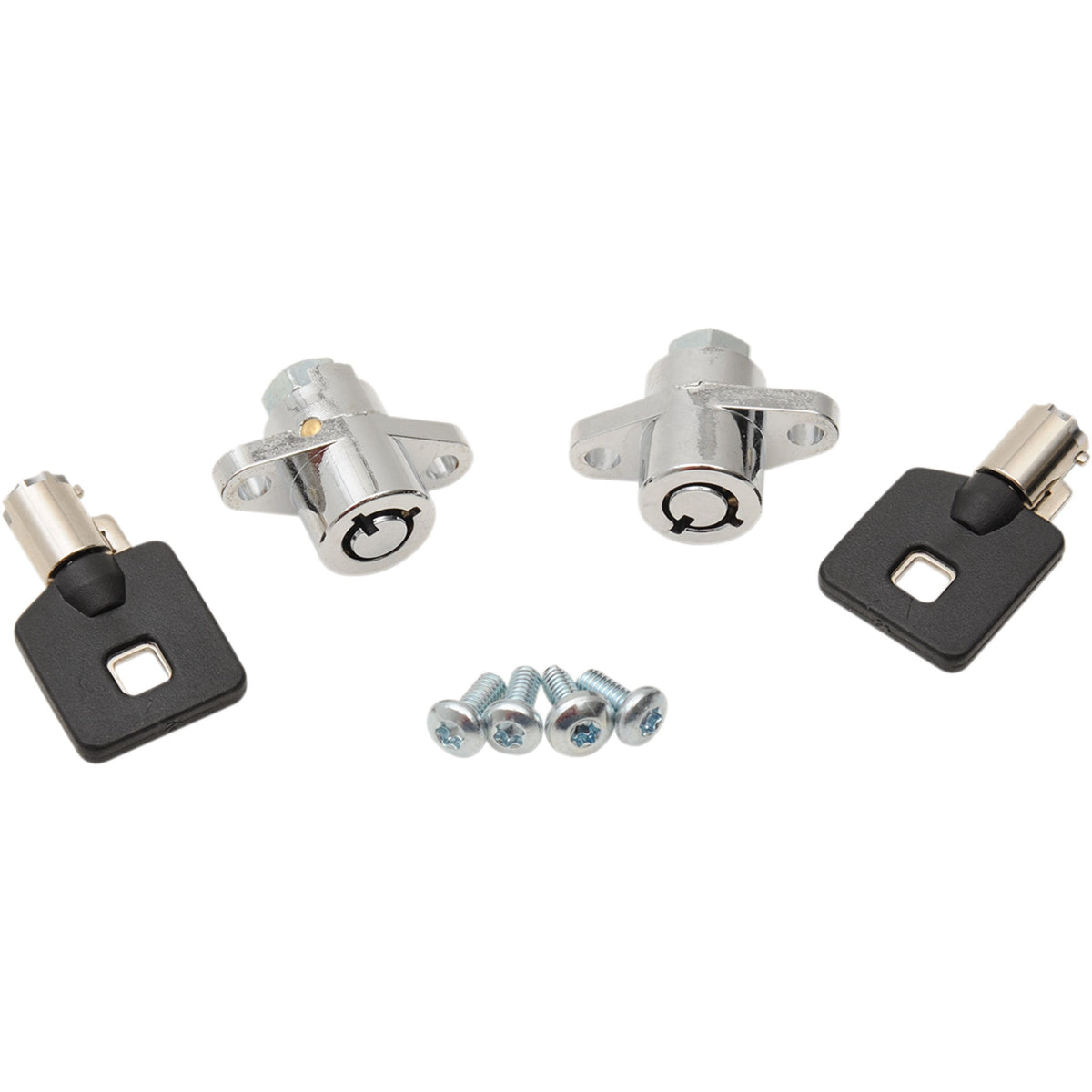 DRAG SPECIALTIES 3501-1158 Replacement Saddlebag Lock Kit – Black Label ...