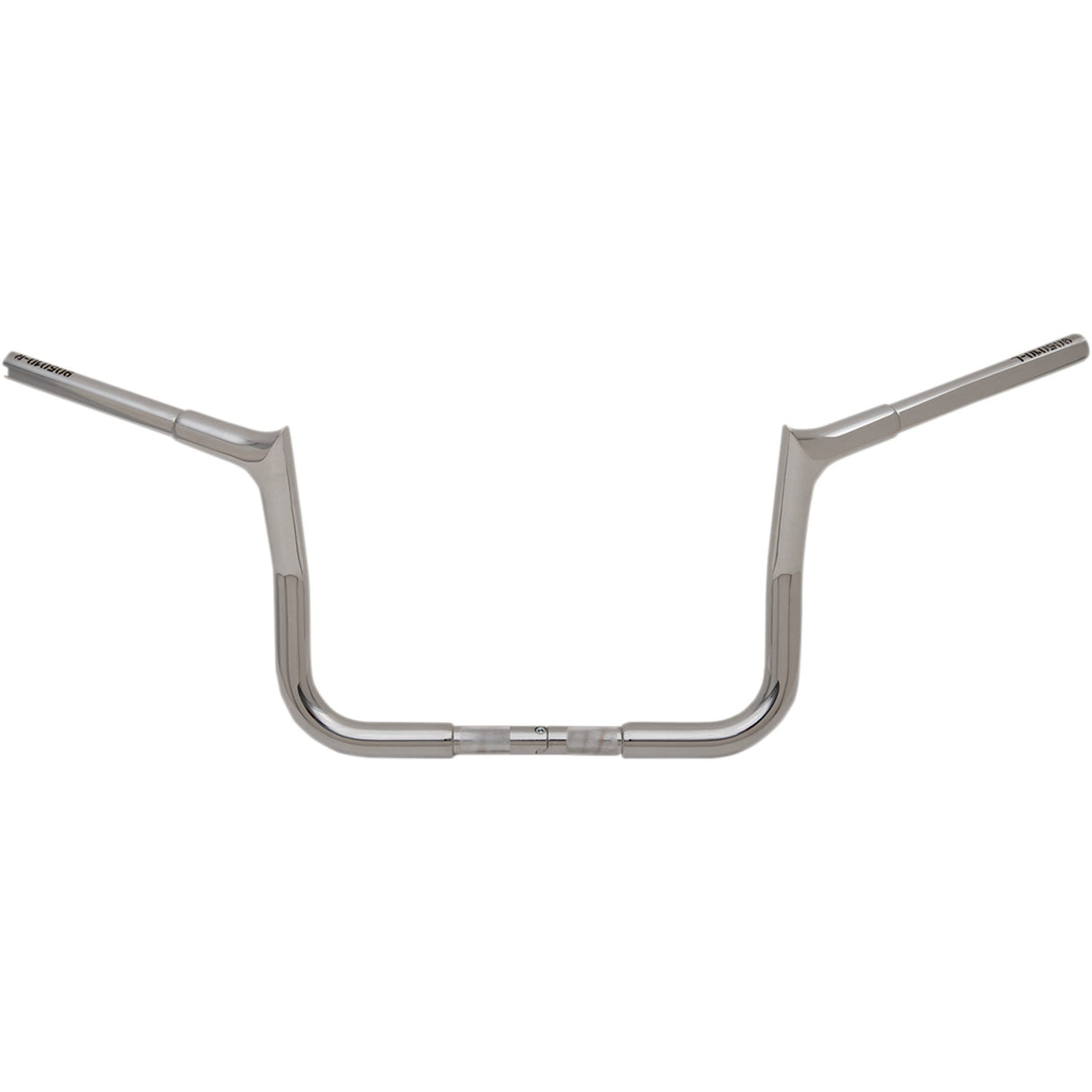 FAT Baggers INC. 1-1/4" EZ Install Pointed Top Handlebar 10" Chrome - 905010 For Harley Touring 1986-2022