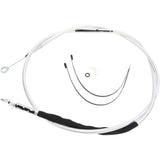 Magnum Shielding High-Efficiency Braided Sterling Chromite II® Clutch Cable /16" - 322312HE For Harley Touring 2008-2013