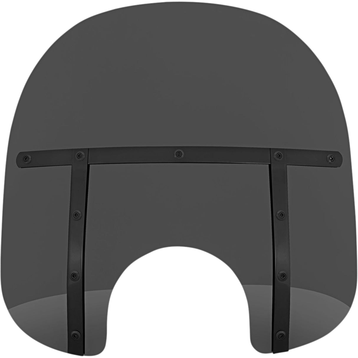 MEMPHIS SHADES 2311-0104 MEB31210 Memphis Fats Windshield Fats Windshield - Dark Black Smoke - 15"