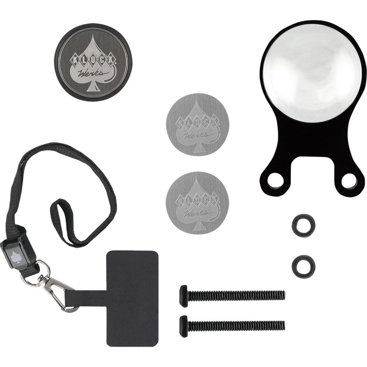 KLOCK WERKS 0636-0734 KWD-06-0424-B iOmounts® Magnetic Phone Mount for BMW ambidextrous - black