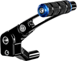 Santoro Fabworx SF30030 Just THE TIP ADJ BRK ARM Black With TOE PEG Black For Harley Touring 2015-2026