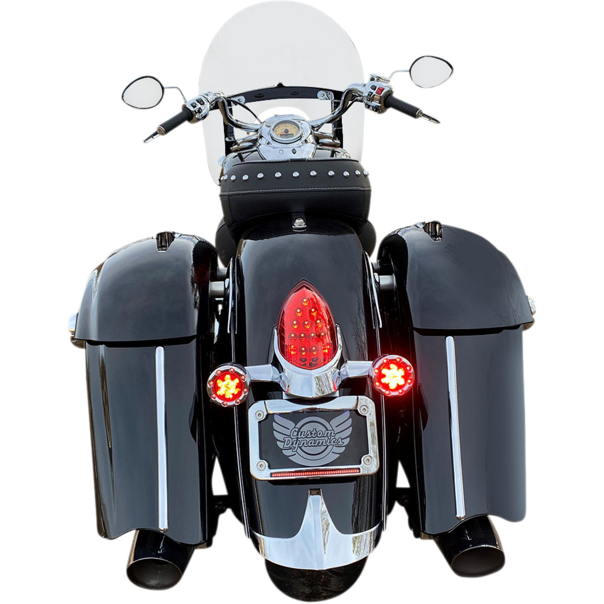 Custom Dynamics Turn Signal Kit - PB-BR-RR-IND-CR For Indian 2014-2026