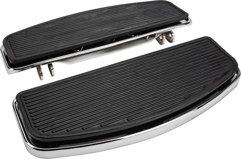 Harddrive 057190 Floor Board Kit Chrome For Harley Motorcycles 1986-2017