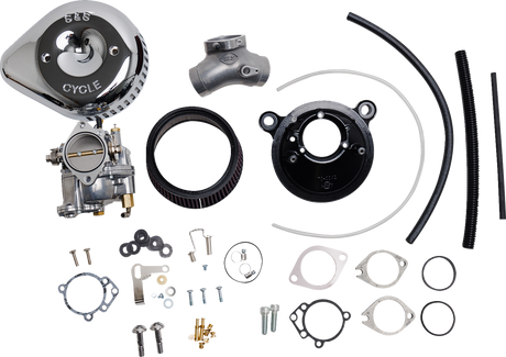 Super G Carburetor with Stealth Air Cleaner Kit