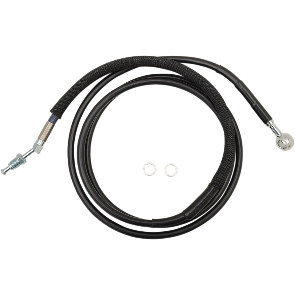 Drag Specialties Stainless Steel Hydraulic Clutch Line For Harley Touring 2017-2020