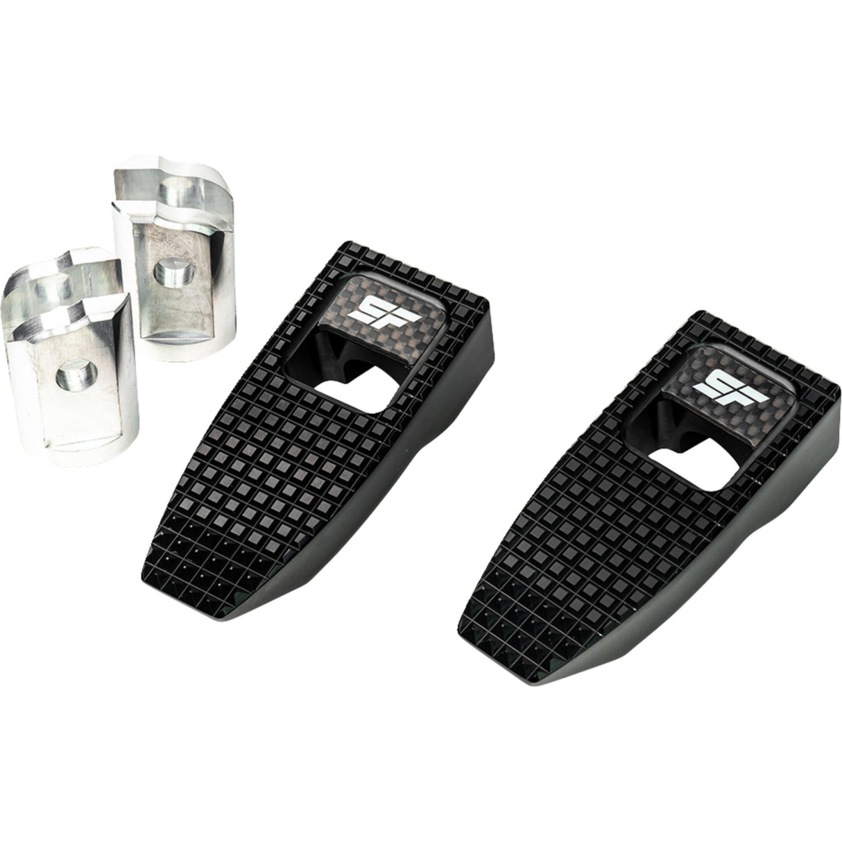 SLYFOX 1620-2525 SF-903-01-1 Speed Pegs - Black Anodized - Front