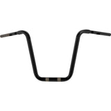 LA CHOPPERS 0601-6614 LA-7348-14B Twin Round Handlebar - 1-1/4" x 14" - Black