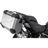 SW-MOTECH 3580-0420 KFT.07.664.70001/S TRAX ADV Aluminum Case System silver - bmw r 1200/1250 gs '12-'24