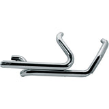 S&S CYCLE 1802-0390 550-0704 Power Tune® Dual Headers - Chrome