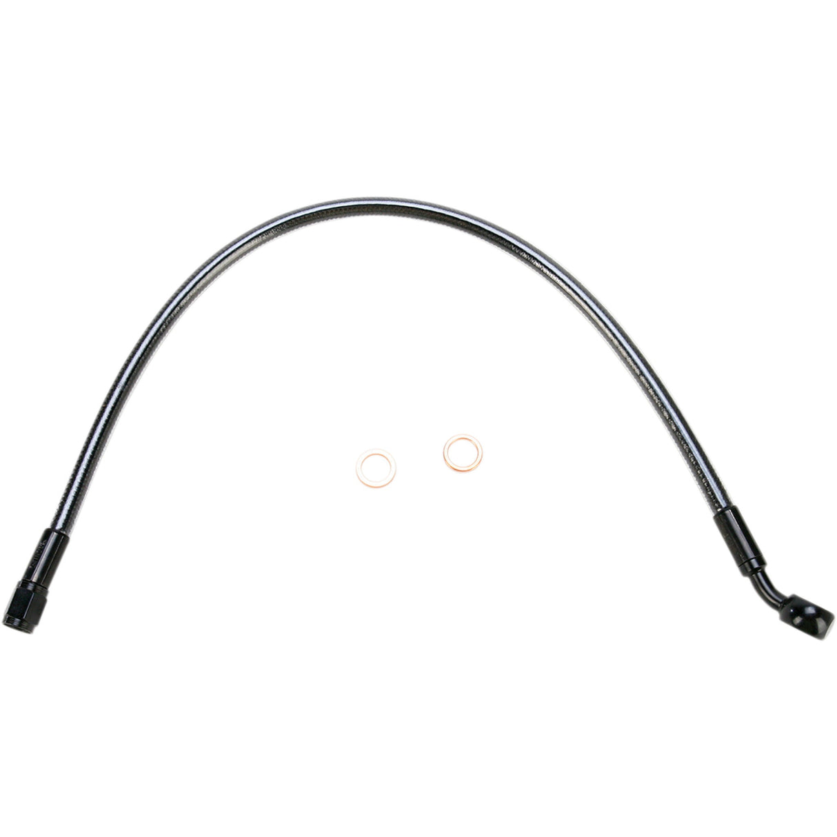 Magnum Shielding Designer Series Brake Line - 47117 For Harley Super Glide Sport / Sportster 1200 Custom XL1200C 1999-2005
