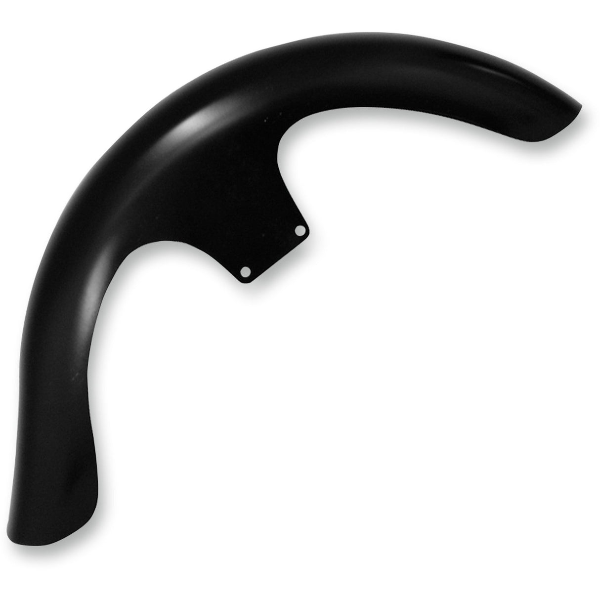 KLOCK WERKS 1401-0457 KWF-01-0260-2014 Tire Hugger Series Front Fenders for Dressers - Lil' Wrapper Front Fender Kit - For Raked Frames - Black - Steel - 26"