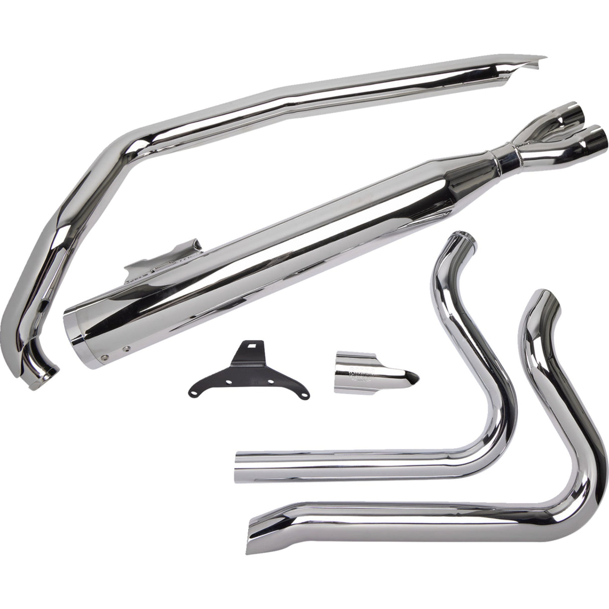 Cobra Power Pro HP 2-Into-1 Exhaust System - 6430 For Harley Touring 1995-2006